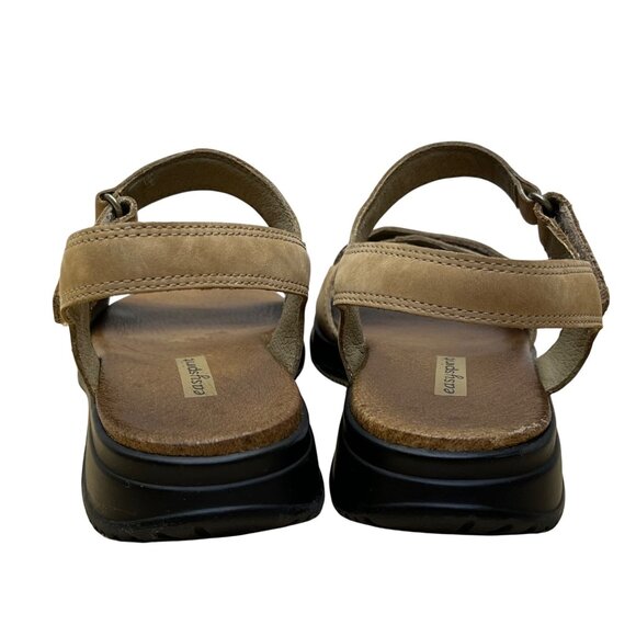 Easy Spirit Women’s Camel Nubuck Anti-Gravity Sandals Adjustable Straps Size 7M - Picture 7 of 10